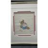 Image 7 : Framed Beatrix Potter Embroideries by B. Joyce Hunter, 1995/96, Set of Three Characters