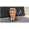 Image 2 : Royal Doulton Character Jugs Including Michael Doulton D6808, Old Charley, and More, Tallest 4 1/2”