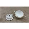 Image 10 : Minton "Corinthian" H-5218 Bone China Serving Set, Platters, Bowls, Gravy Boat, Creamer and More