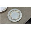 Image 12 : Minton "Corinthian" H-5218 Bone China Serving Set, Platters, Bowls, Gravy Boat, Creamer and More