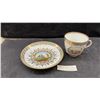 Image 2 : Pinxton Derbyshire Castle Series Cup and Saucer c.1796-1813 and Royal Crown Derby Old Imari 1128
