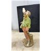 Image 3 : Capodimonte-Style Porcelain Figurine of Barefoot Boy With Oranges 19 1/2” Tall and Mexican Duck