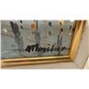 Image 8 : Pair of Framed Oil Paintings, European Street Scenes, Signed Maurino, 15 × 13”