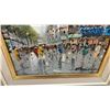 Image 9 : Pair of Framed Oil Paintings, European Street Scenes, Signed Maurino, 15 × 13”