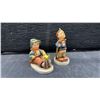 Image 2 : Goebel Hummel Porcelain Figurines Including "Little Gardener" and Apple Tree Boy