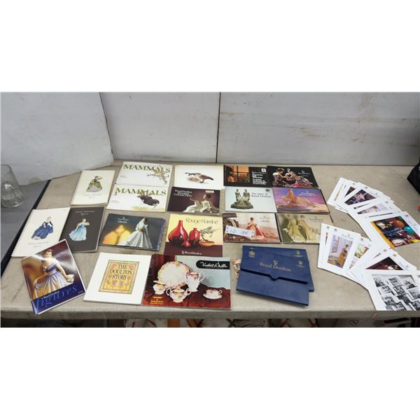 Royal Doulton Catalogues, Brochures and Promotional Materials Including Figures and Toby Jugs