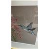Image 4 : Three Framed Original Hummingbird Artworks, Signed and Dated, 14 1/2 × 11 1/2”