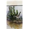 Image 5 : Framed Watercolor Painting of Cactus Wren on Prickly Pear, Signed and Dated, 22 × 18”