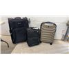 Image 1 : Swissgear Black Softside Suitcase and Carry-On
