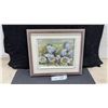 Image 1 : Framed 1993 Signed Watercolor Floral Painting by B. Joyce Hunter, 12 × 14”