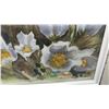Image 4 : Framed 1993 Signed Watercolor Floral Painting by B. Joyce Hunter, 12 × 14”