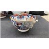 Image 7 : Japanese Gorgeous Kimono Beauties Decorative Plates 1989 and Imari Porcelain Bowls, Cup, Saucer