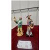Image 1 : Royal Doulton "The Jester" HN 2016 Figurine and Royal Doulton "The punch and judy man Figurine 9”