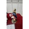 Image 4 : Two Royal Doulton Porcelain Figurines: "The Town Crier" and "the captain 1)8.6”1) 9.6”
