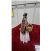 Image 4 : Royal Doulton "The Orange Lady" and "The Tea Lady" Porcelain Figurines 1)7.6” 1)8.6”