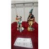 Image 1 : Royal Doulton "The Pied Piper" and "The puppet maker" Figurines 1)9” 1)8”