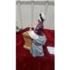 Image 10 : Royal Doulton Figurines: "The Old nanny" and "The schoolmarm 6”+7” tall