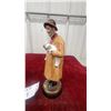 Image 9 : Two royal doulton Porcelain Figurines: Man Feeding Squirrels lunch time and lambing time 9” + 8”