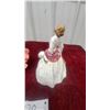 Image 4 : 2 Royal Doulton "The Ermine Coat" and "The skater" Porcelain Figurines both 7.6”