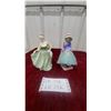 Image 1 : Two Royal Doulton Porcelain Figurines: "Fair Lady" and "The Pantalettes 8”