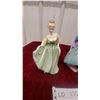 Image 2 : Two Royal Doulton Porcelain Figurines: "Fair Lady" and "The Pantalettes 8”