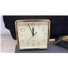 Image 2 : Cardinal Wall Clock, Seiko Desk Clock, Wooden Oval Clock, and Marble and Brass Desk Calendar