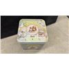 Image 10 : Vintage Decorative Tins and Embroidered Trinket Boxes Including Beatrix Potter