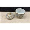 Image 12 : Vintage Decorative Tins and Embroidered Trinket Boxes Including Beatrix Potter