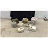 Image 1 : Vintage Decorative Tins and Embroidered Trinket Boxes Including Beatrix Potter