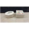 Image 4 : Vintage Decorative Tins and Embroidered Trinket Boxes Including Beatrix Potter