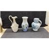Image 2 : Assortment of Glass and Porcelain Vases