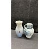 Image 4 : Assortment of Glass and Porcelain Vases