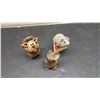 Image 7 : Assorted Ceramic Figurines Including Santa Gnome, Animals, Tiger, Zebra, Moose
