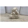 Image 2 : Carved Wooden Dachshund Bookends, Girl With Dog Figurine, Swan Dish, Hummingbird Music Box