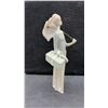 Image 3 : Lladró Porcelain Figurine, #6443 Lady With Parasol and Box and #5649 My Little Puppy