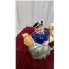 Image 8 : Royal Doulton "Good King Wenceslas" figurine 9” and "old salt tea pot