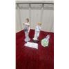 Image 1 : 3 Royal Doulton Figurine, harmony sleepy darling and top of the hill" 2) 8” 1) 4”