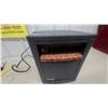 Image 2 : Infrared Heater with Wood Grain Trim, Power Cord, and Rear Filter
