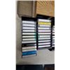 Image 2 : Large Lot of Audio Cassette Tapes and Wood Cassette Storage Cabinets