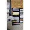 Image 5 : Large Lot of Audio Cassette Tapes and Wood Cassette Storage Cabinets