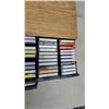 Image 6 : Large Lot of Audio Cassette Tapes and Wood Cassette Storage Cabinets