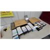 Image 7 : Large Lot of Audio Cassette Tapes and Wood Cassette Storage Cabinets