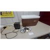 Image 1 : Coleman Sportster Cooler, Vintage Spotlight, Flashlight, AC Adapter