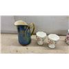 Image 11 : Assortment of China Including Wedgwood Perfection Teacups, Unicorn Plates, Mugs, Pitcher