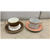 Image 5 : Assortment of China Including Wedgwood Perfection Teacups, Unicorn Plates, Mugs, Pitcher