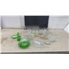 Image 1 : perfume Decanter, Dish, Plates, Cut Crystal Tumblers