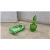 Image 2 : perfume Decanter, Dish, Plates, Cut Crystal Tumblers