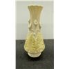 Image 2 : Belleek Lily of the Valley Ceramic Vase and Shamrock Teacup, 7th Mark, 1980-1993
