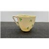 Image 6 : Belleek Lily of the Valley Ceramic Vase and Shamrock Teacup, 7th Mark, 1980-1993