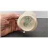 Image 8 : Belleek Lily of the Valley Ceramic Vase and Shamrock Teacup, 7th Mark, 1980-1993